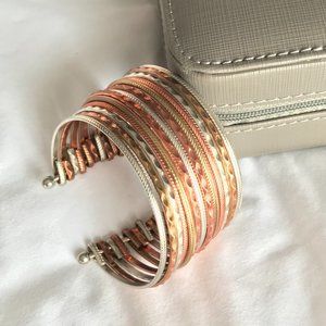 Metallic Boho Wrap Bracelet